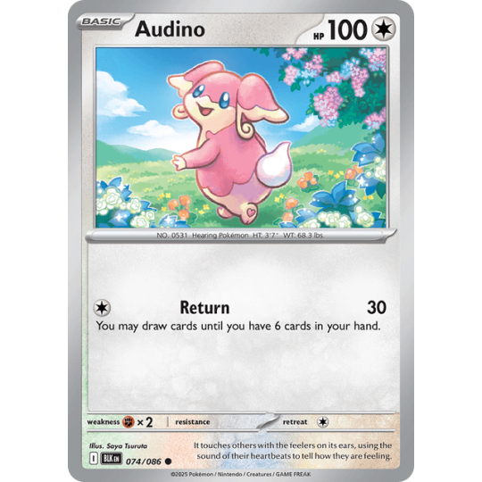 Audino - Black Bolt