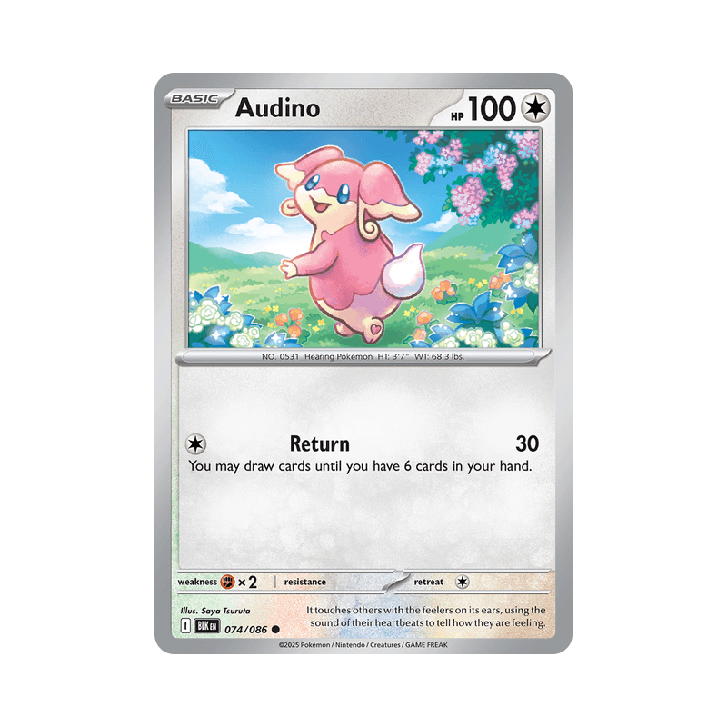 Audino - Black Bolt