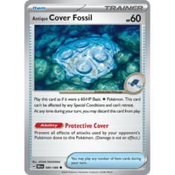 Antique Cover Fossil - Black Bolt