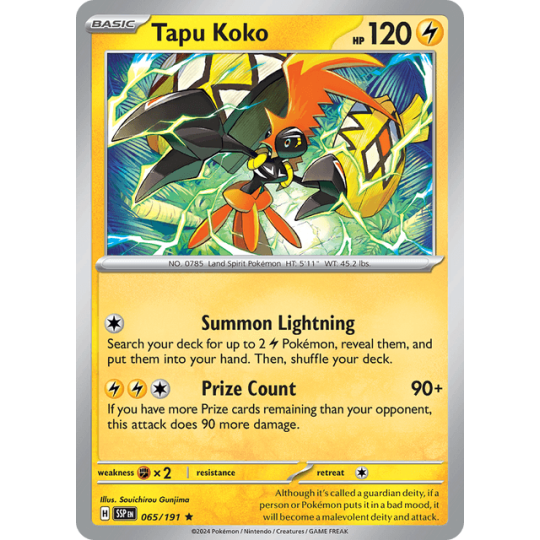 Tapu Koko - Surging Sparks