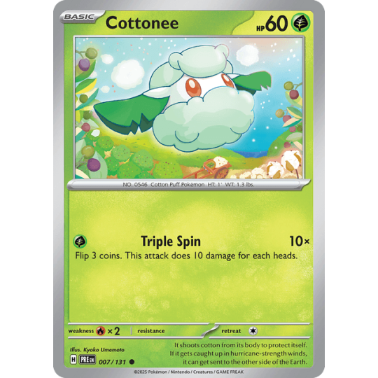 Cottonee - Prismatic Evolutions