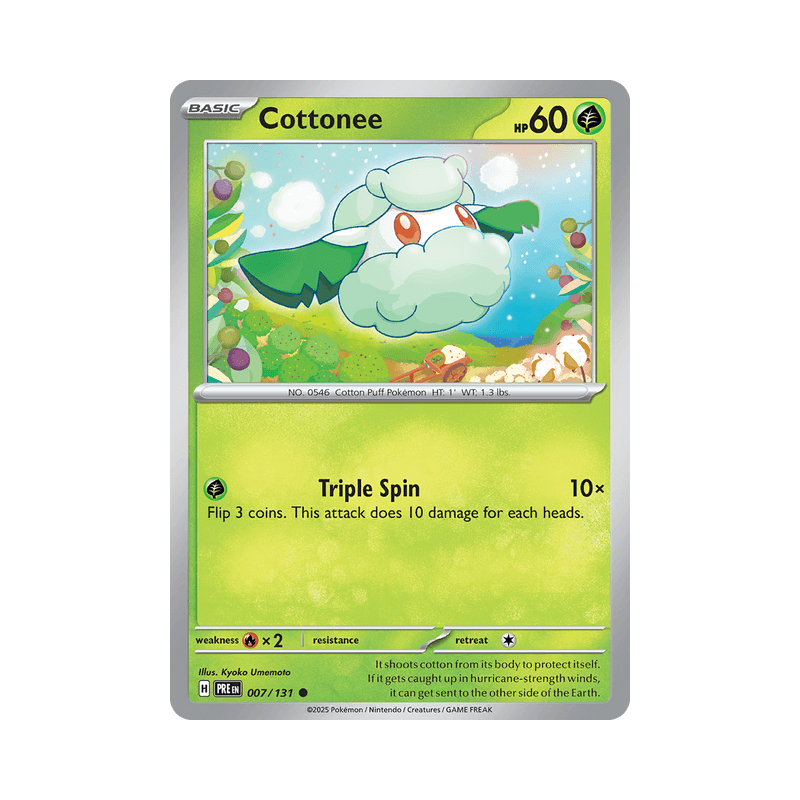 Cottonee - Prismatic Evolutions