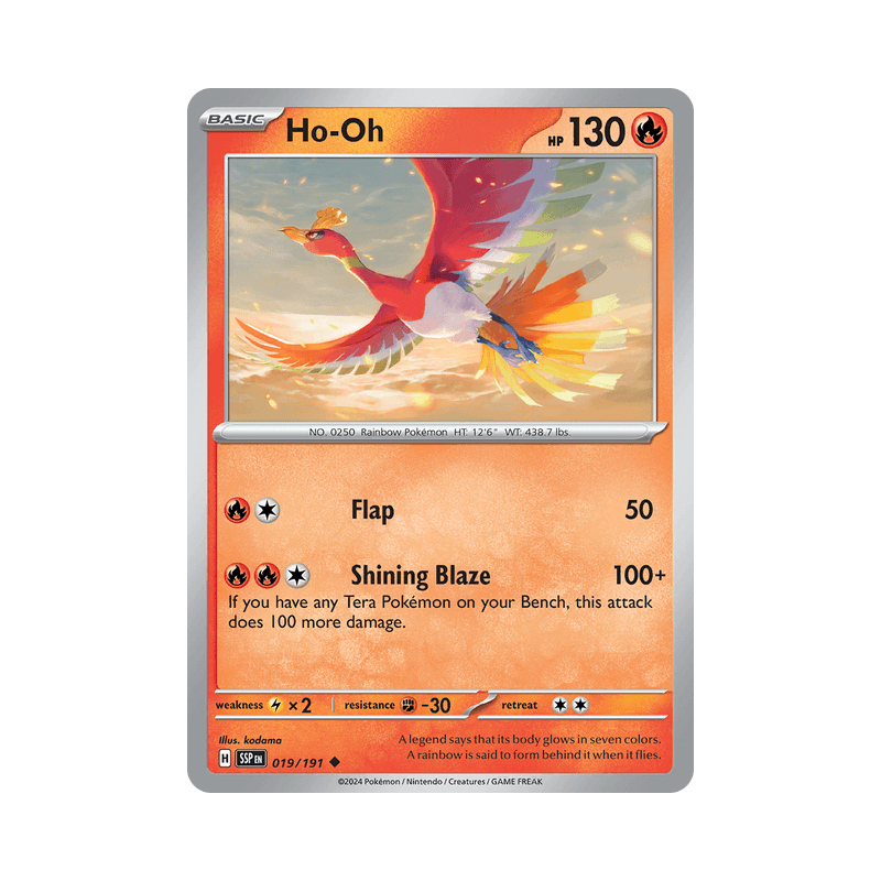 Ho-oh - Surging Sparks