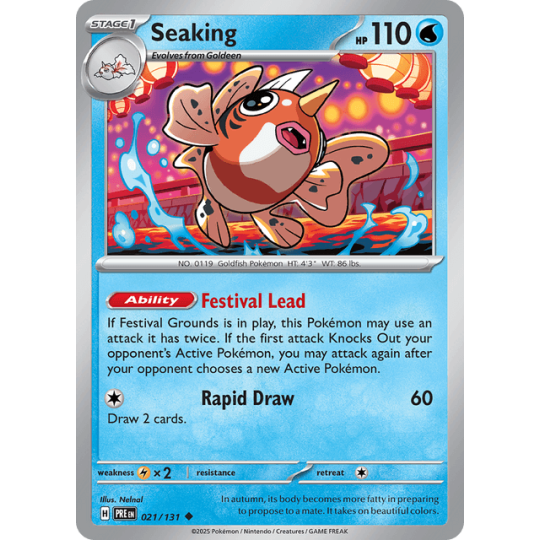 Seaking - Prismatic Evolutions