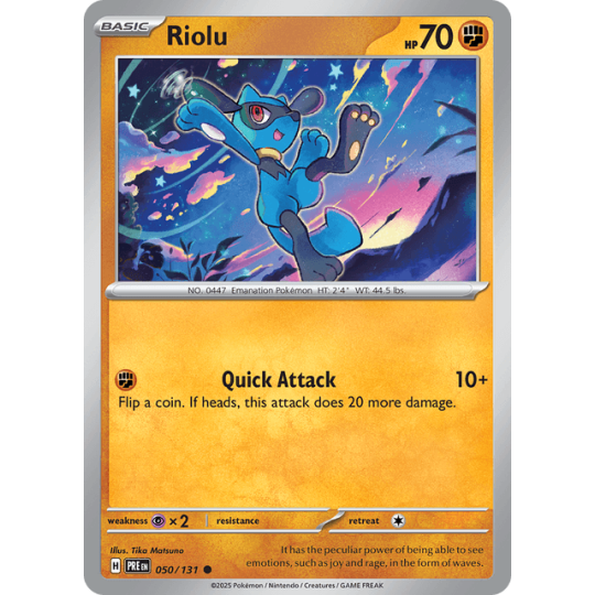 Riolu - Prismatic Evolutions
