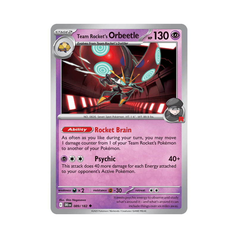 Team Rocket's Orbeetle - Destined Rivals