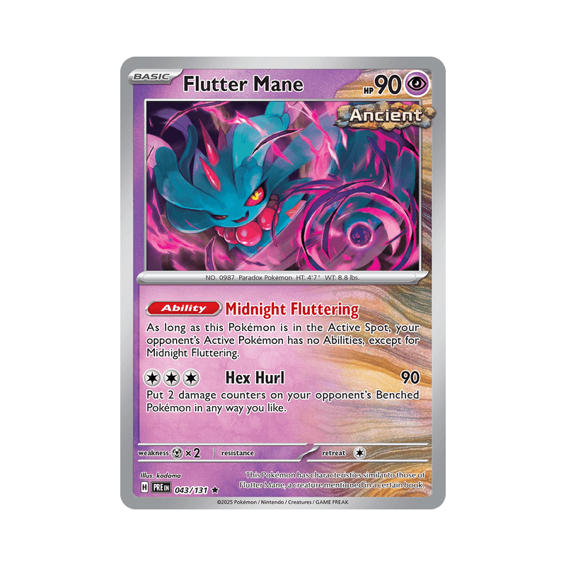 Flutter Mane - Prismatic Evolutions