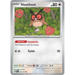 Hoothoot - Prismatic Evolutions