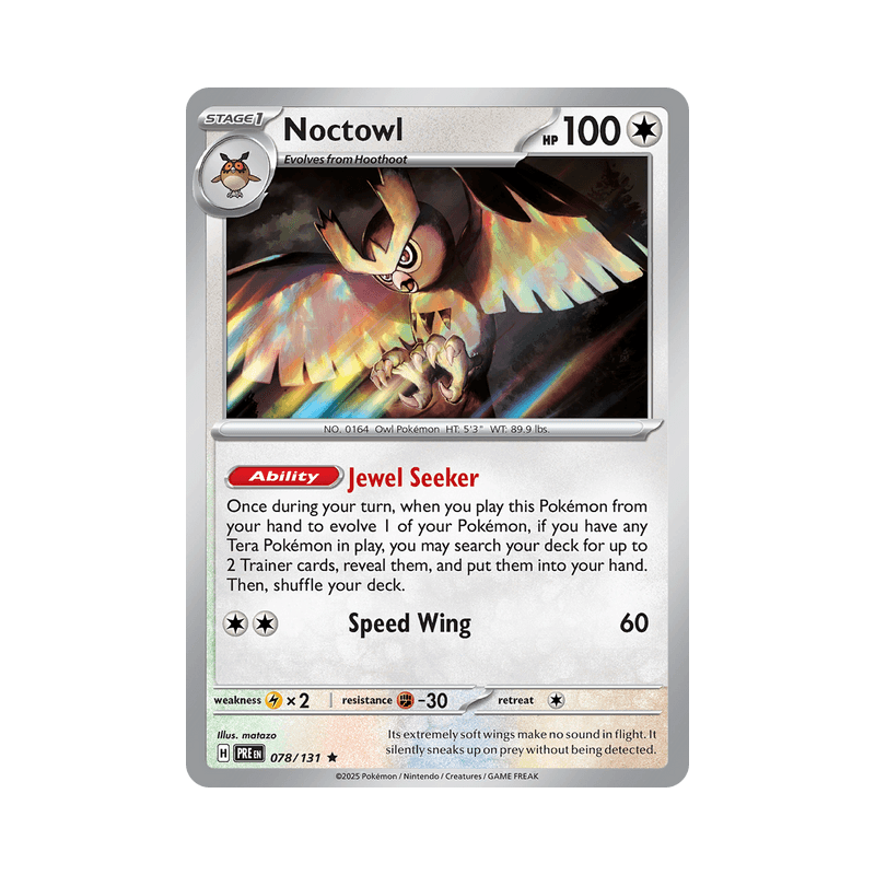 Noctowl - Prismatic Evolutions