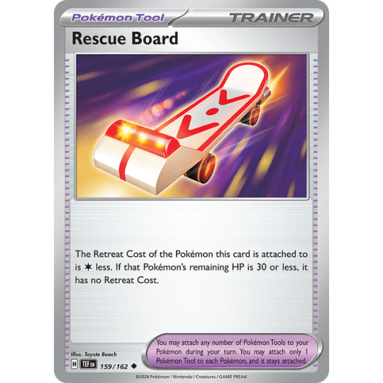 Rescue Board - Temporal Forces