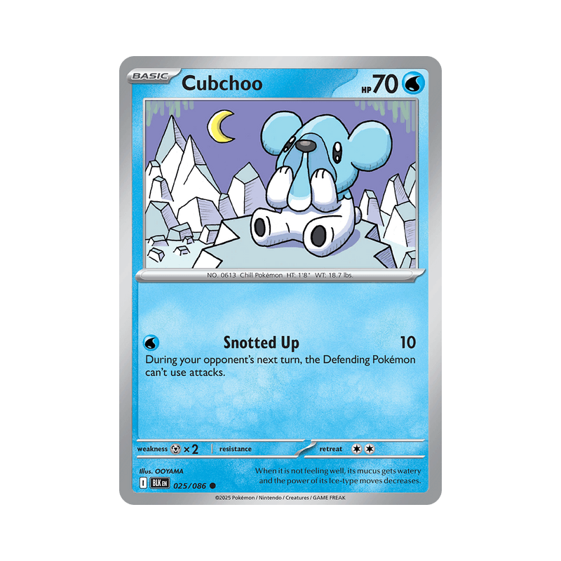 Cubchoo - Black Bolt