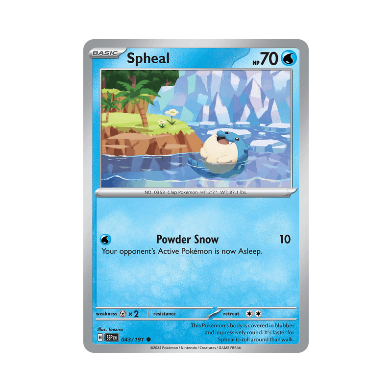 Spheal - Surging Sparks