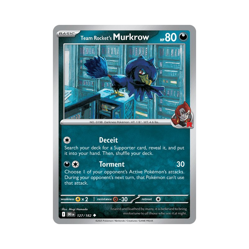 Team Rocket's Murkrow - Destined Rivals