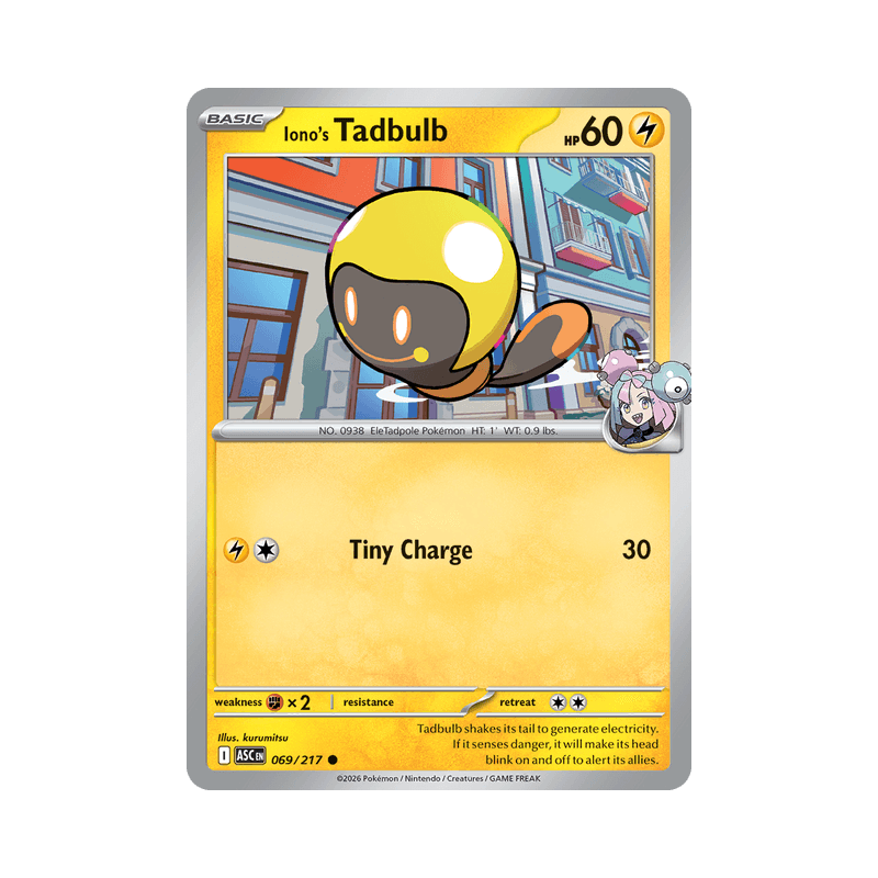 Iono's Tadbulb - Ascended Heroes