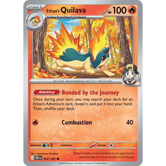 Ethan's Quilava - Destined Rivals