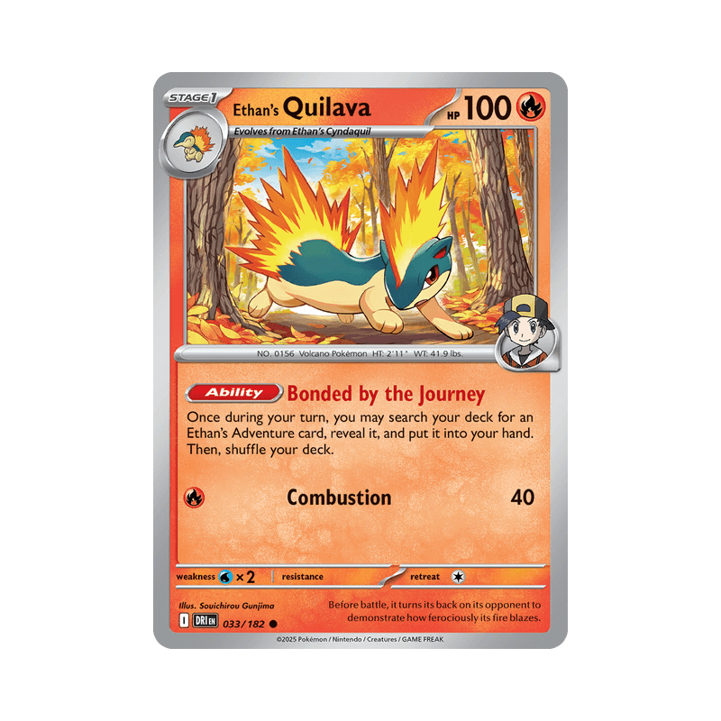 Ethan's Quilava - Destined Rivals