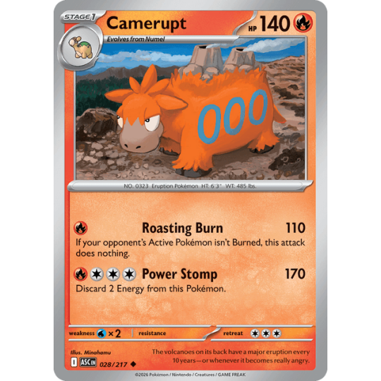 Camerupt - Ascended Heroes