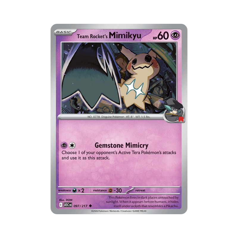 Team Rocket's Mimikyu - Ascended Heroes