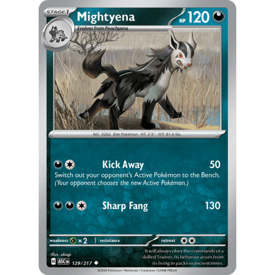 Mightyena - Ascended Heroes