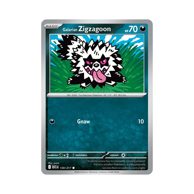 Galarian Zigzagoon - Ascended Heroes