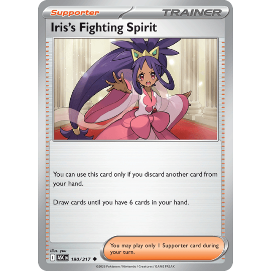 Iris's Fighting Spirit - Ascended Heroes