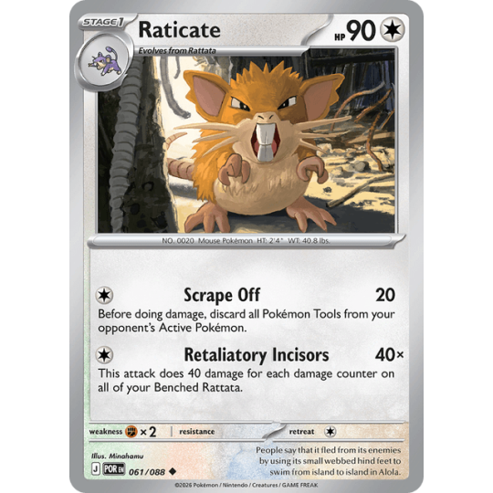 Raticate - Perfect Order