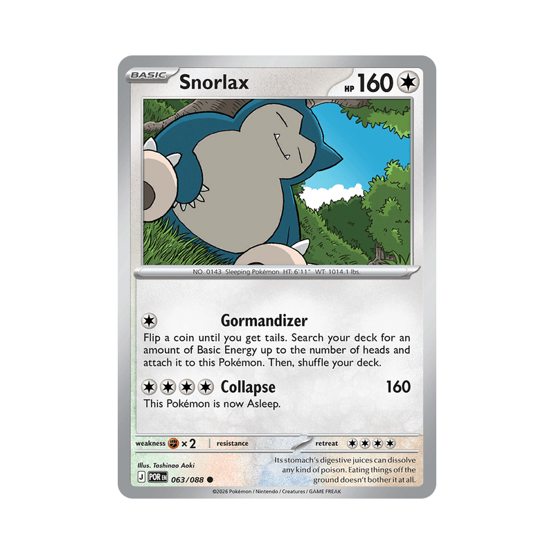 Snorlax - Perfect Order