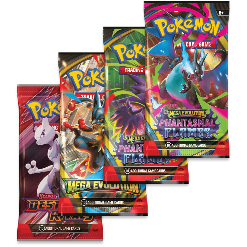 Pokemon TCG: Ascended Heroes - Mega Charizard Tin - Mega Charizard Y Ex